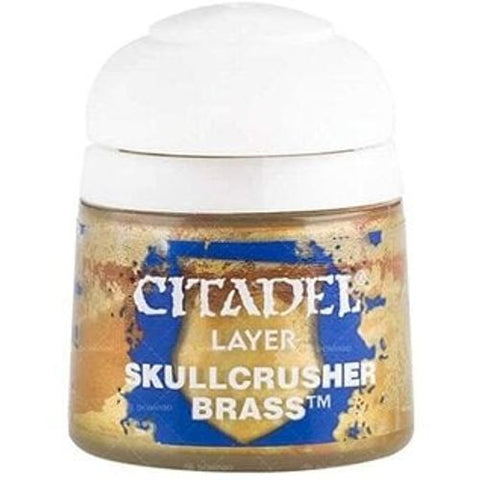 Games Workshop Citadel Layer Paint: Skullcrusher Brass