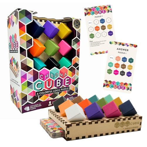 Chroma Cube: A Colorful Logic Puzzle Board Game