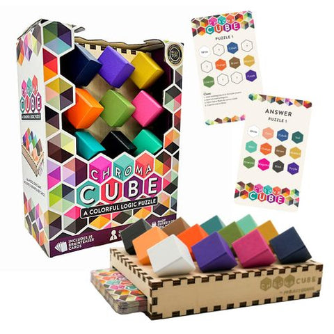 Chroma Cube: A Colorful Logic Puzzle Board Game