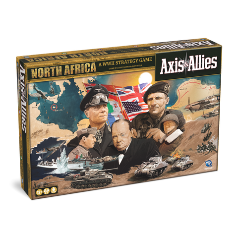 Axis & Allies: North Africa - WWII Strategy Game [Board Game]