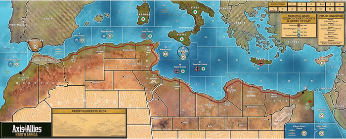 Axis & Allies: North Africa - WWII Strategy Game [Board Game]