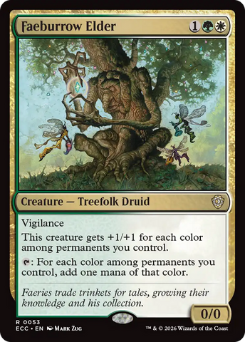 Faeburrow Elder [Lorwyn Eclipsed Commander]