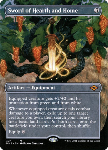 Sword of Hearth and Home (Borderless Alternate Art) [Modern Horizons 2]