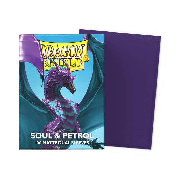 Dragon Shield: Standard 100ct Sleeves - Soul and Petrol
