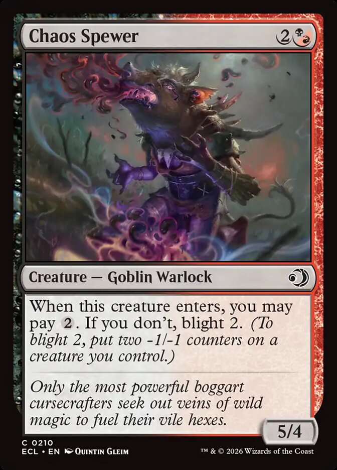 Chaos Spewer [Lorwyn Eclipsed]