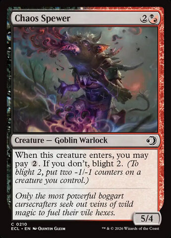 Chaos Spewer [Lorwyn Eclipsed]