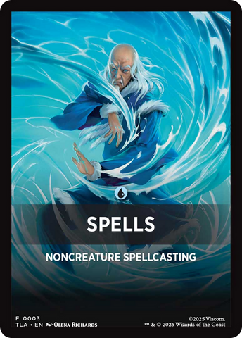 Spells Theme Card [Avatar: The Last Airbender Tokens]