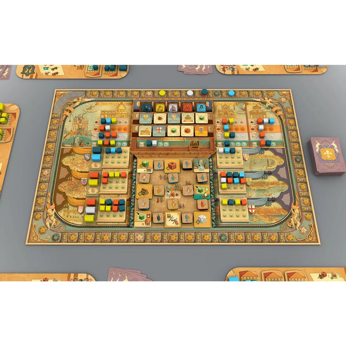 Calimala Board Game by Alley Cat Games – Medieval Trade Strategy