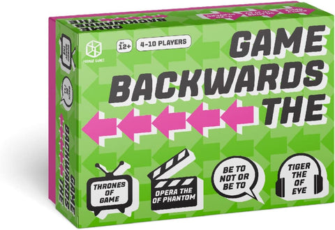 The Backwards Game [Party Game]