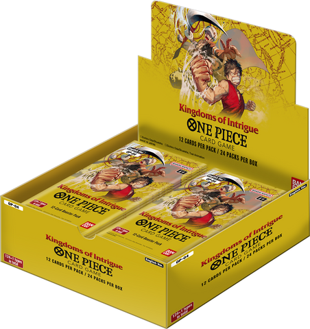 ONE PIECE Card Game Kingdoms of Intrigue OP-04 Booster Box