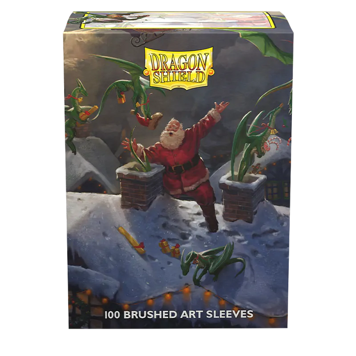 Dragon Shield: Standard 100ct Brushed Art Sleeves - Christmas (2023)