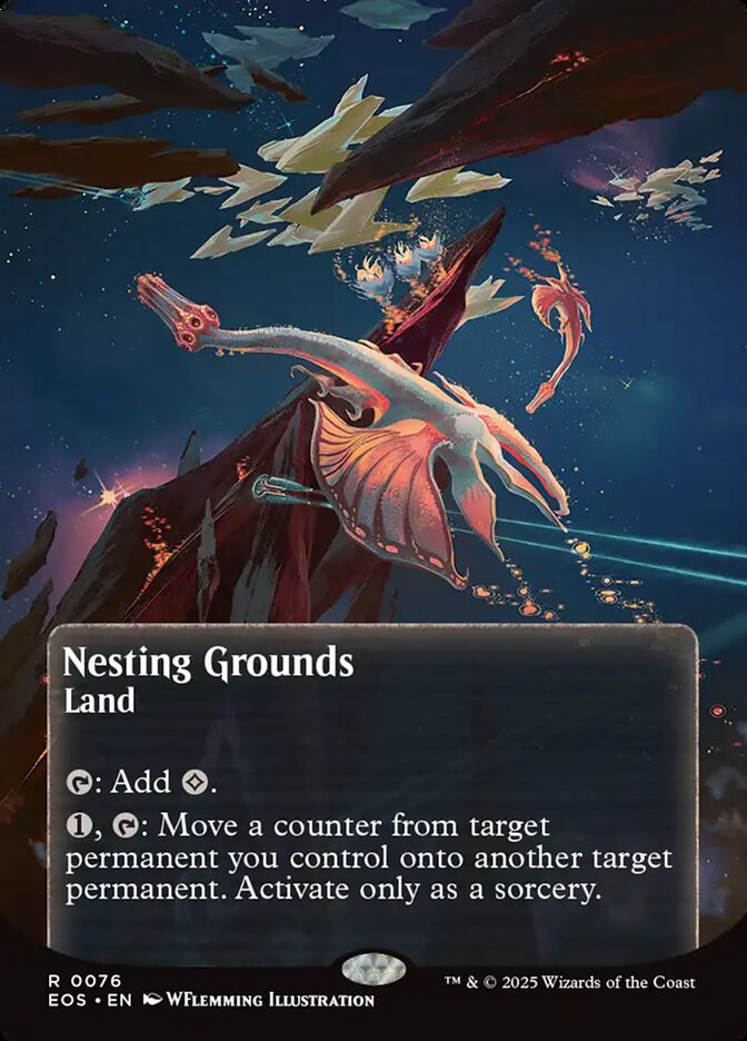 Nesting Grounds (0076) (Borderless) [Edge of Eternities: Stellar Sights]