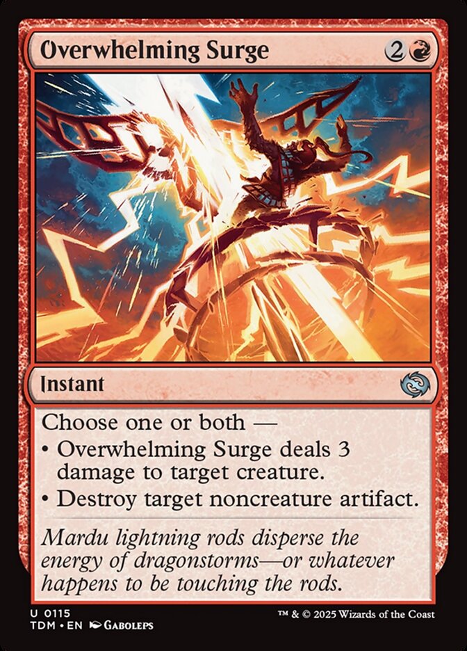 Overwhelming Surge [Tarkir: Dragonstorm]
