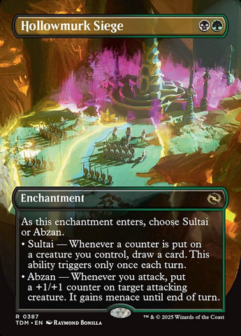 Hollowmurk Siege (Borderless) [Tarkir: Dragonstorm]