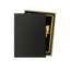 Dragon Shield: Standard 100ct Sleeves - Black and Gold