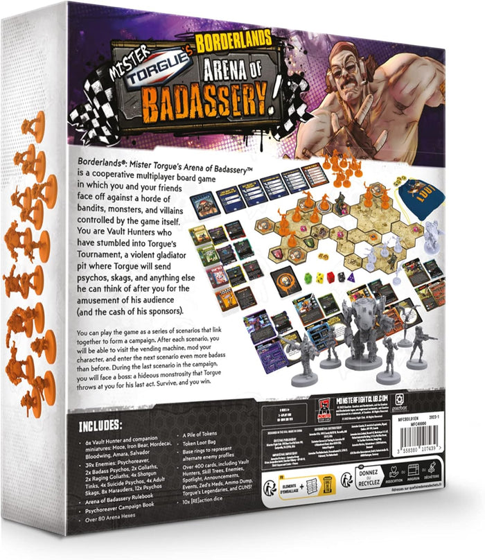 Borderlands: Mister Torgue's Arena of Badassery! [Board Game]