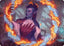 Rootha, Mercurial Artist Art Card [Strixhaven: School of Mages Art Series]