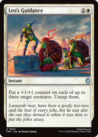 Leo's Guidance [Teenage Mutant Ninja Turtles Commander]