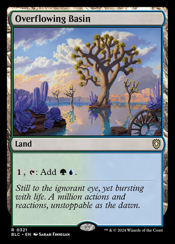 Overflowing Basin [Bloomburrow Commander]