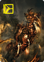 Pyre Spawn Art Card (Gold-Stamped Signature) [Innistrad: Crimson Vow Art Series]