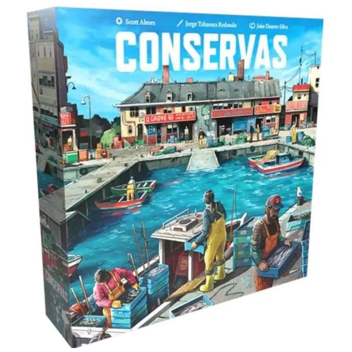 Conservas Board Game – Solo Fishing Strategy | Salt and Pepper Games