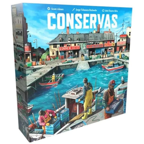 Conservas Board Game – Solo Fishing Strategy | Salt and Pepper Games