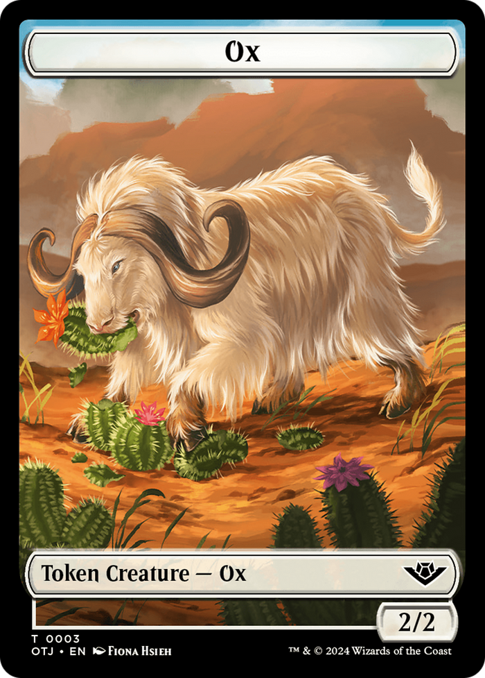 Faerie Rogue // Ox Double-Sided Token [The List]