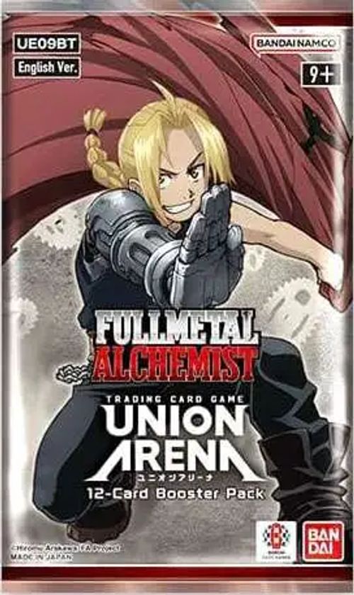 Union Arena Fullmetal Alchemist UE09BT Booster Pack – Bandai