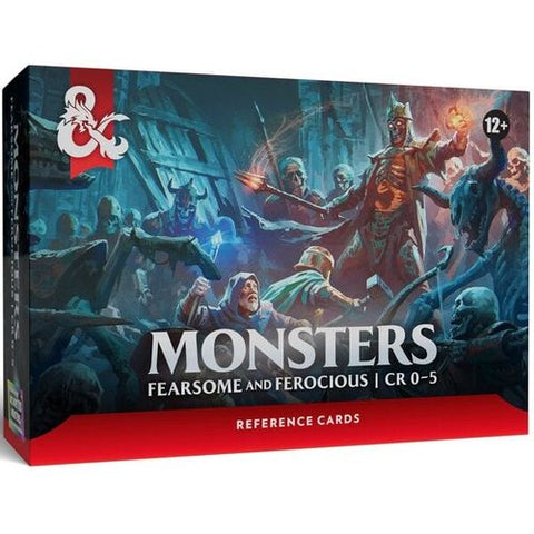 D&D Fearsome & Ferocious Monster Reference Cards | Wizards of the Coast