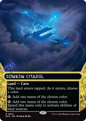 Sunken Citadel (0041) (Borderless) [Edge of Eternities: Stellar Sights]