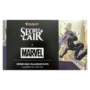 Magic: The Gathering - Secret Lair x Marvel's Spider-Man: Villainous Plots Rainbow Foil Booster Box