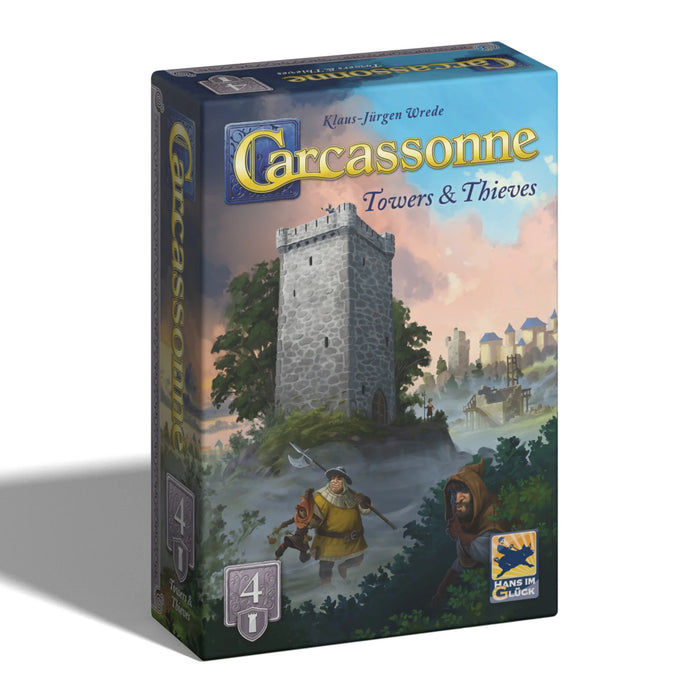 Carcassonne Expansion 4: Towers & Thieves Board Game