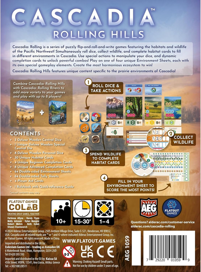 Cascadia: Rolling Hills [Board Game]