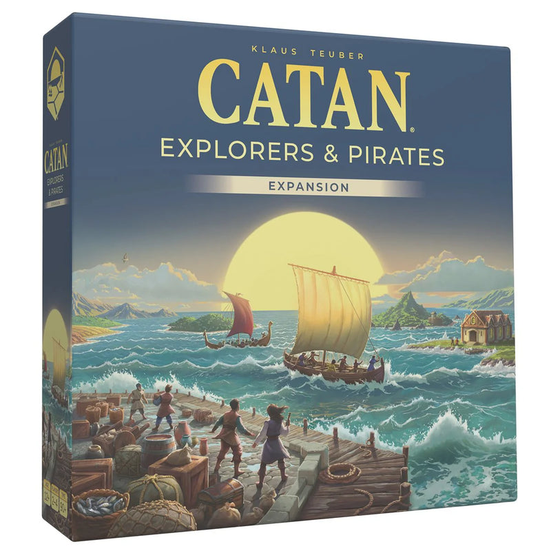 CATAN: Explorers & Pirates Expansion [Board Game]