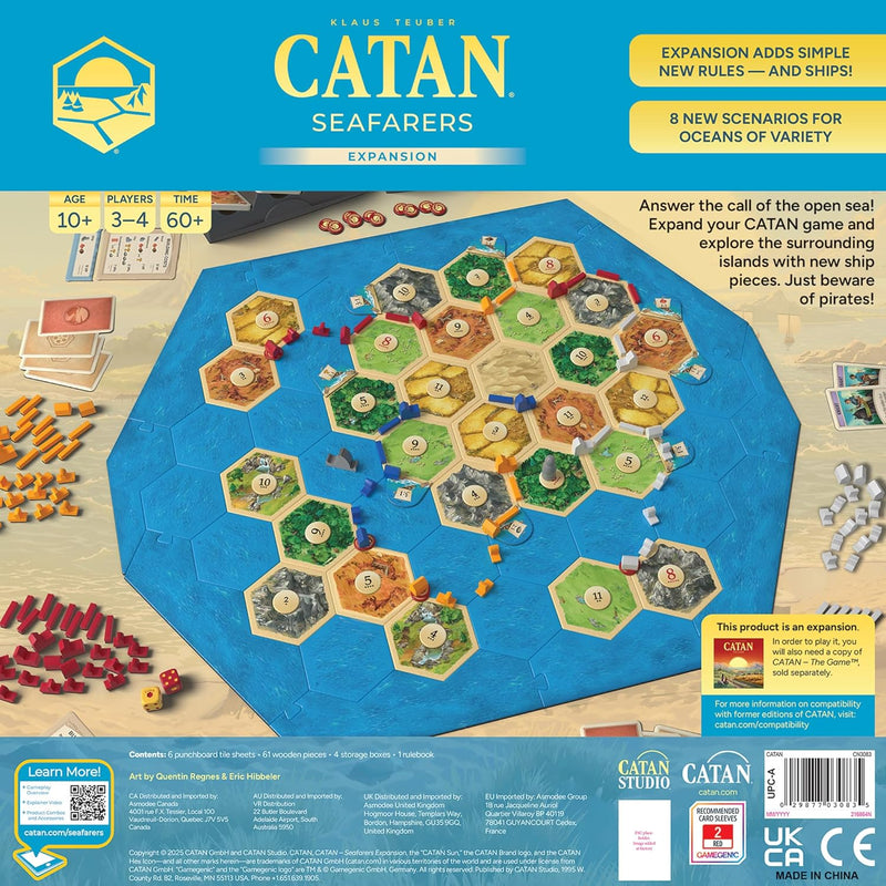 CATAN: Seafarers Expansion [Board Game]