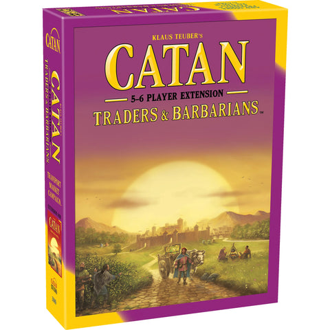 CATAN: Traders & Barbarians 5-6 Player Expansion [Board Game]