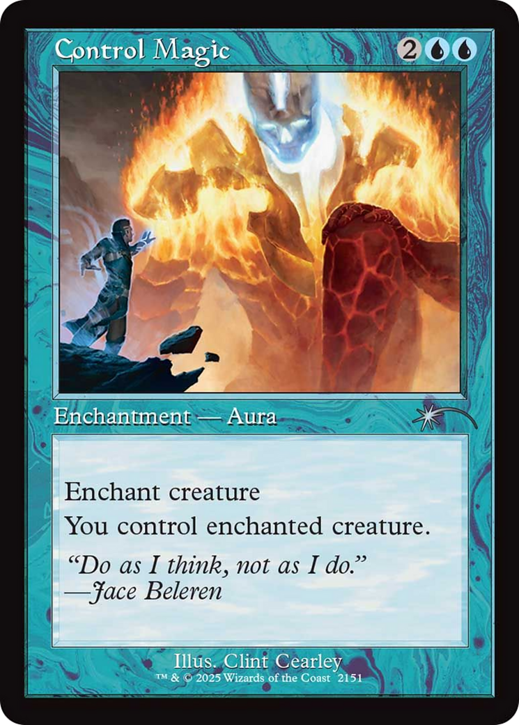 Control Magic (Retro Frame) [Secret Lair Drop Series]
