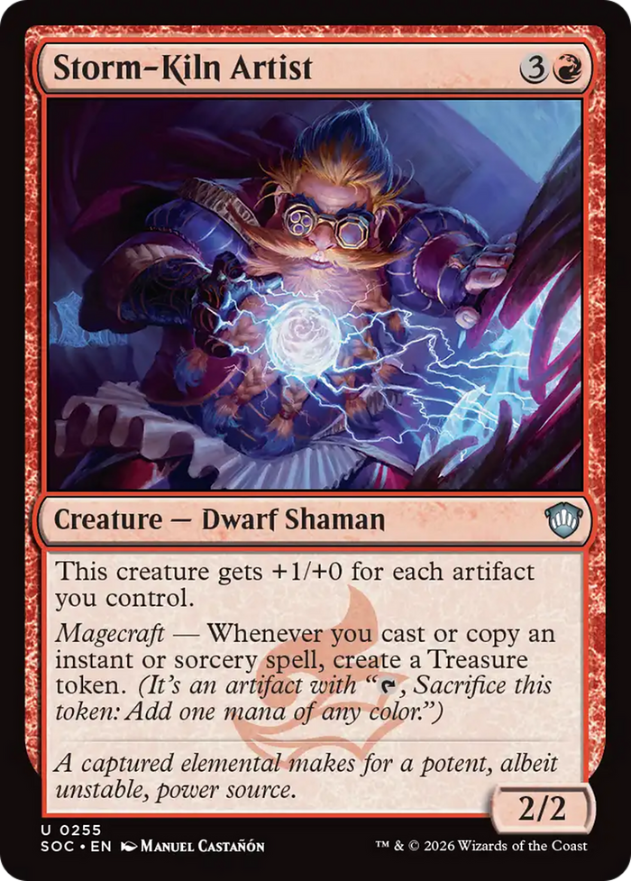 Storm-Kiln Artist [Secrets of Strixhaven Commander]