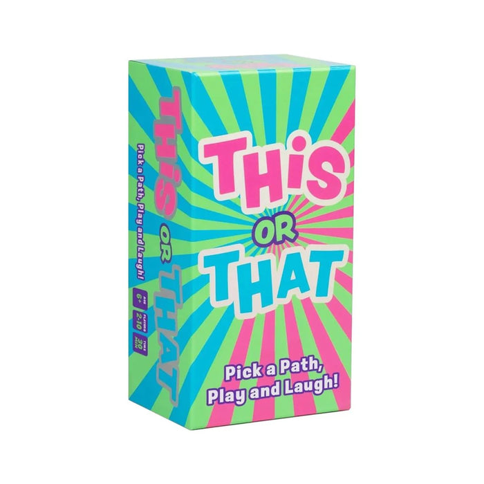 This or That Party Game by Dyce — 2-6 Players Ages 6+