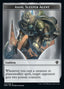 Soldier // Ajani, Sleeper Agent Emblem Double-Sided Token [Dominaria United Tokens]