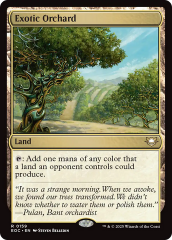 Exotic Orchard [Edge of Eternities Commander]