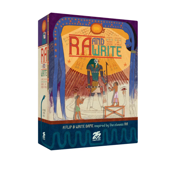 RA and Write Board Game – 25th Century Games Auction Roll & Write