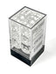 Chessex Translucent Clear/White 16mm D6 Dice Block™ (12 dice)