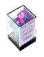 Chessex Nebula Wisteria/White Luminary Polyhedral 7-Dice Set
