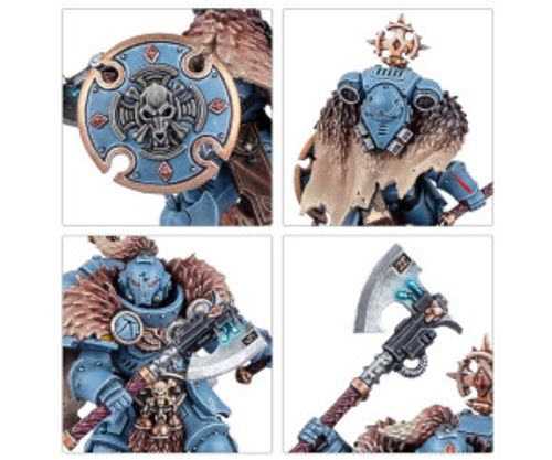 Games Workshop Warhammer 40K: Space Wolves Wolf Guard Headtakers