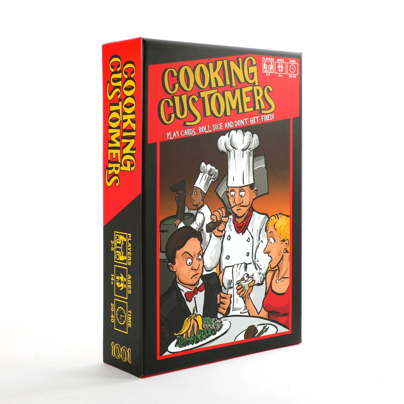 Cooking Customers - Play Cards, Roll Dice And Don't Get Fired [Board Game]