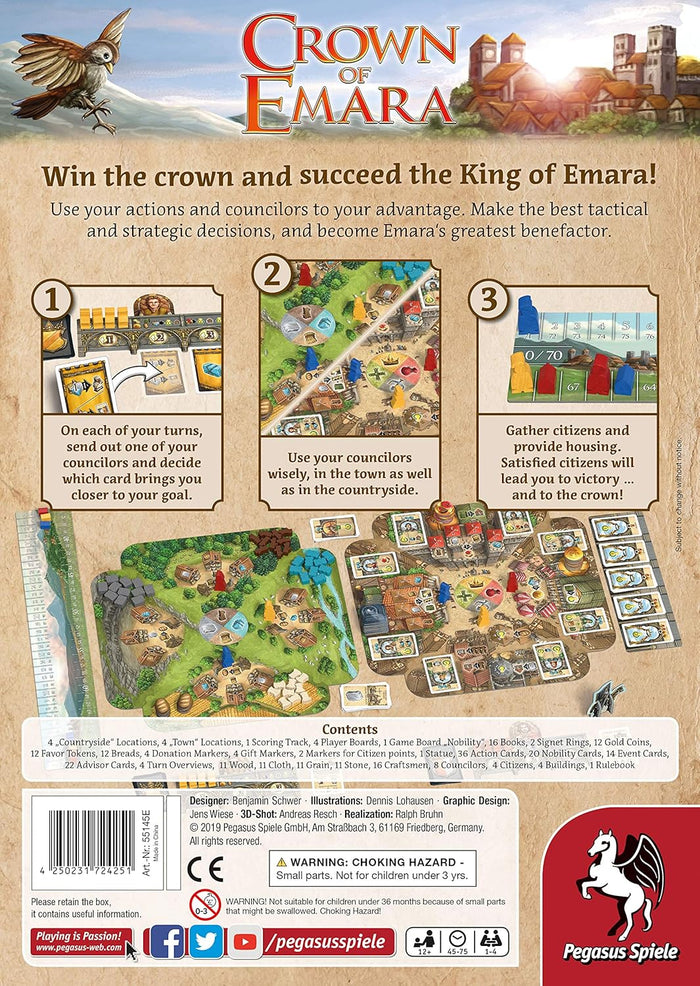 Crown of Emara [Board Game]