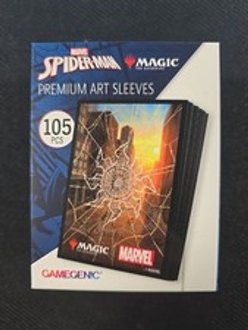 GameGenic Premium Art Sleeves: Marvel's Spider-Man - Plains (100 Count)