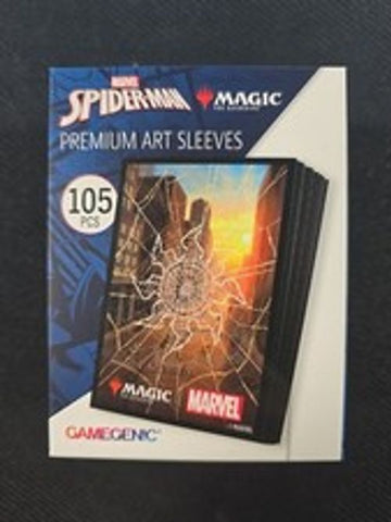 GameGenic Premium Art Sleeves: Marvel's Spider-Man - Plains (100 Count)