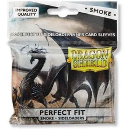 Dragon Shield Perfect Fit Sleeves: Sideloader Smoke (100 Count)